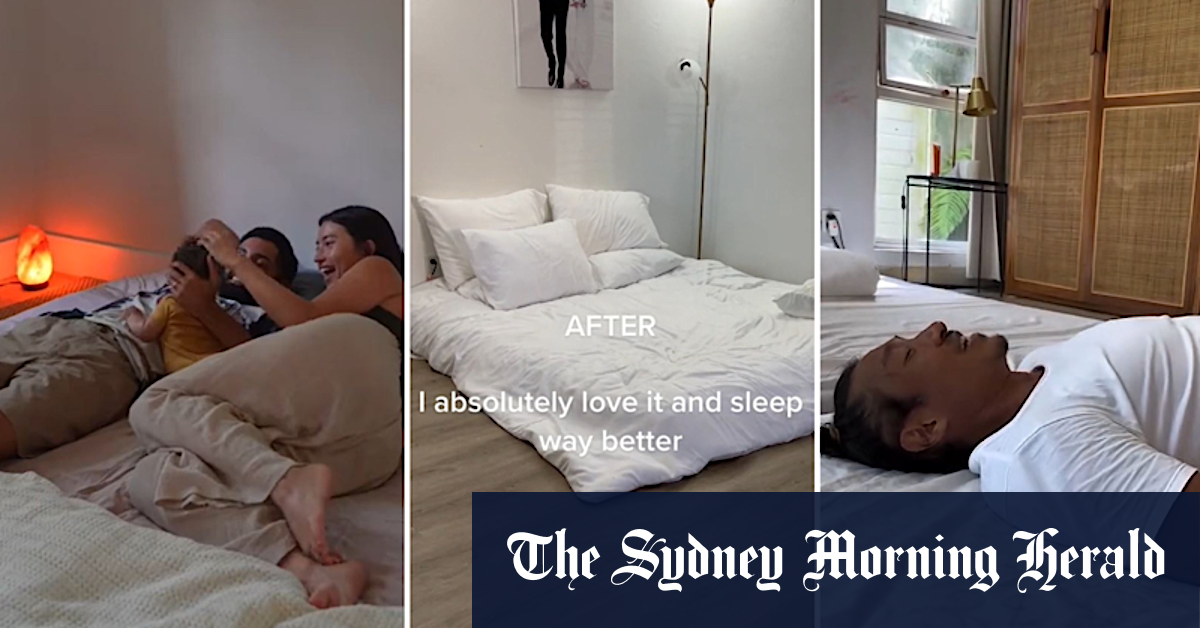 There’s a growing corner of the internet ditching mattresses to sleep on the floor. Why?