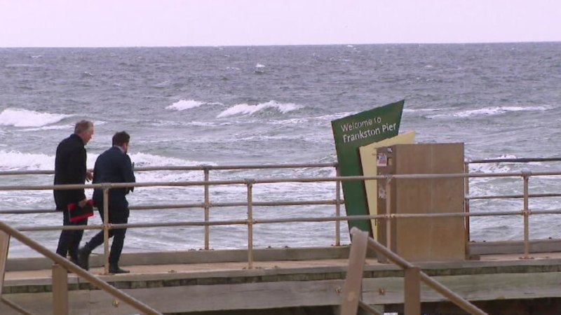 Man charged with murder after fisherman’s death on Frankston pier