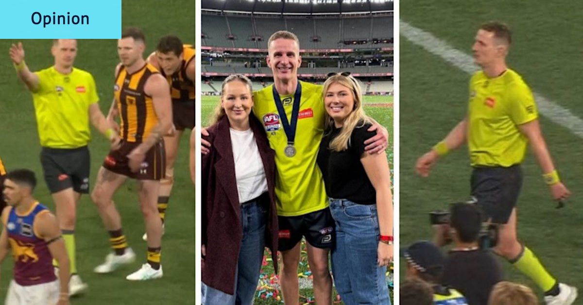 Inside the mind of an AFL finals umpire when everyone else is losing theirs