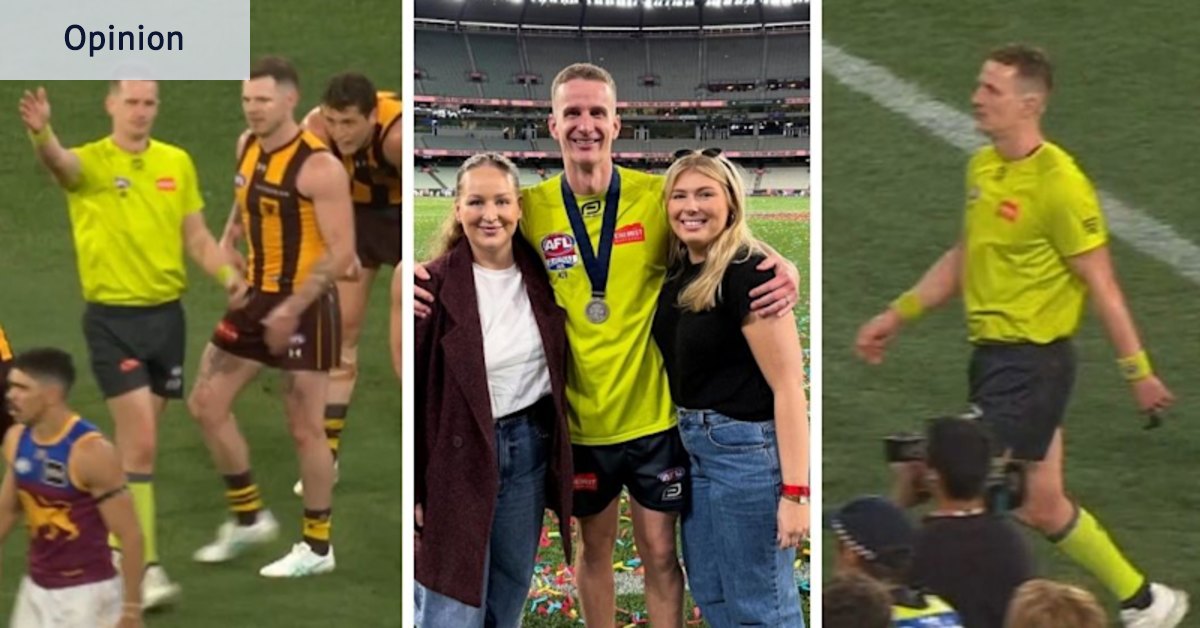 Inside the mind of an AFL finals umpire when everyone else is losing theirs