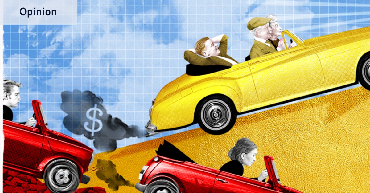 Why would you work hard? All some kids have to do is sit and wait