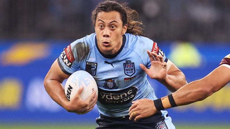 ‘Want my last name on my back again’: Luai open to being NSW No. 7