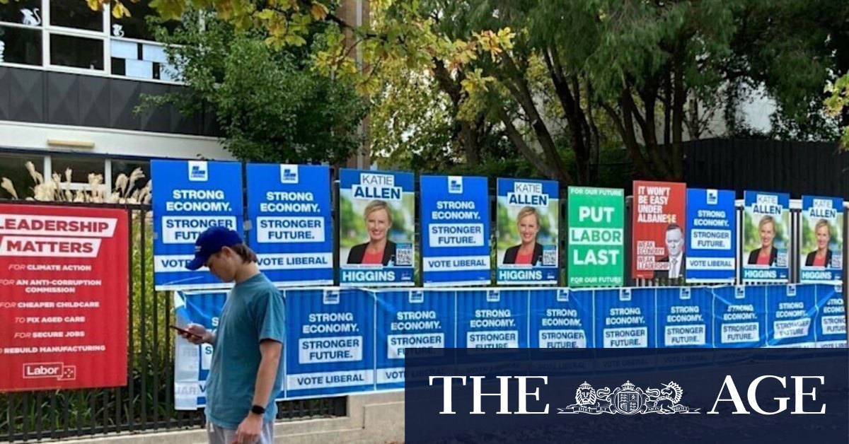 Election 2022: Labor targets Higgins signs with injunction amid tight contest - Vimarsana News