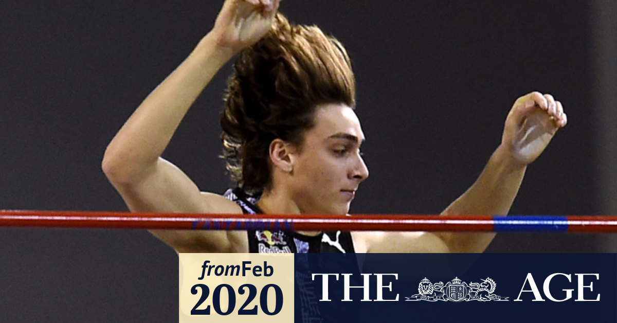 Armand Duplantis breaks pole vault world record with ease ...