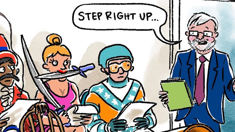 A full range of voices should be heard