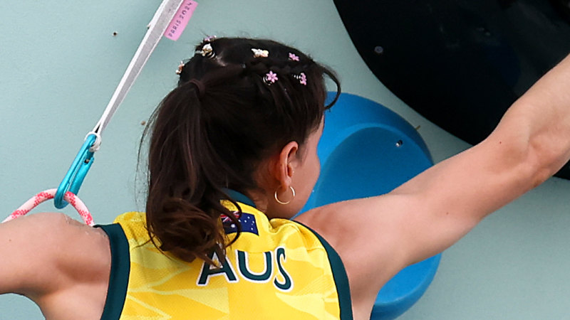 Oceania Mackenzie had a medal within her grasp. But she hit the wall.