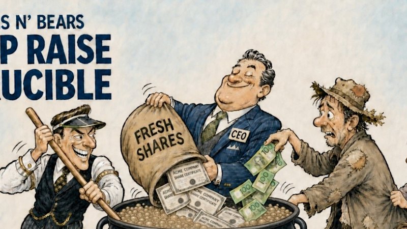 Cap Raise Crucible: $2.7B torrent keeps brokers on the boil
