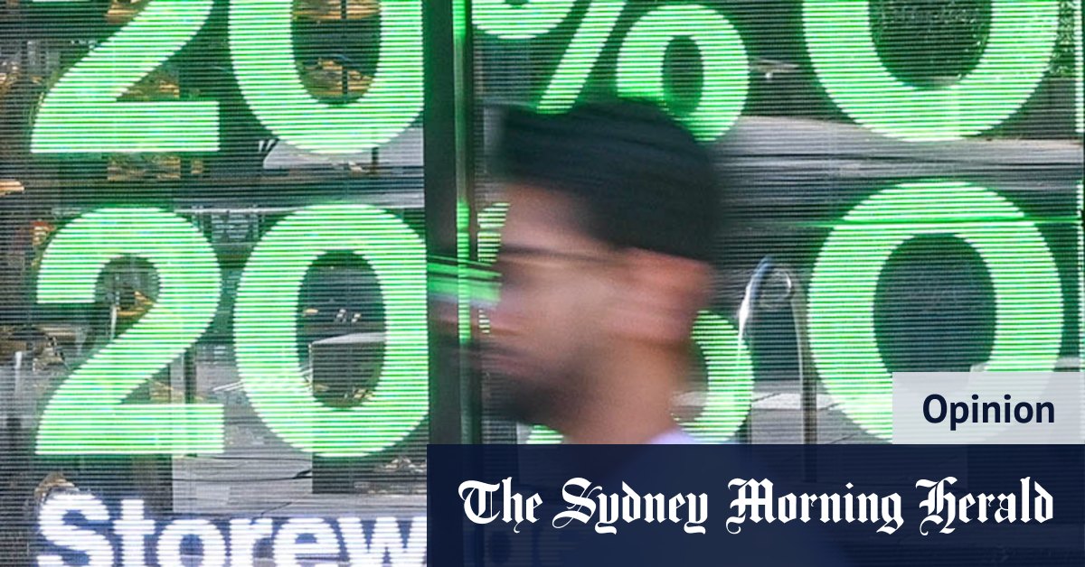 Bargain hungry Australians are shopping their hearts out