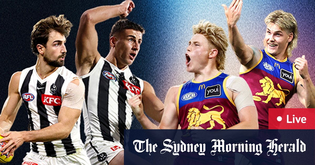 Collingwood Magpies vs Brisbane Lions AFL Preliminary Final LIVE: The fight for a grand final spot