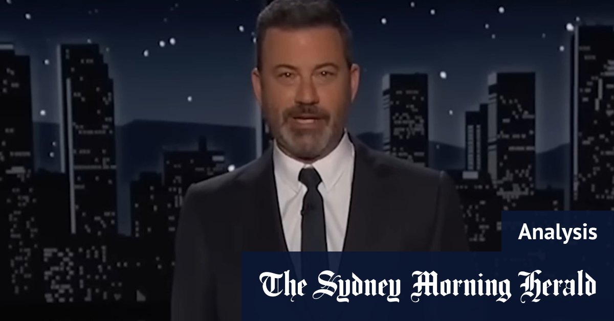 Jimmy Kimmel may have crossed a line, but America has crossed a bigger one