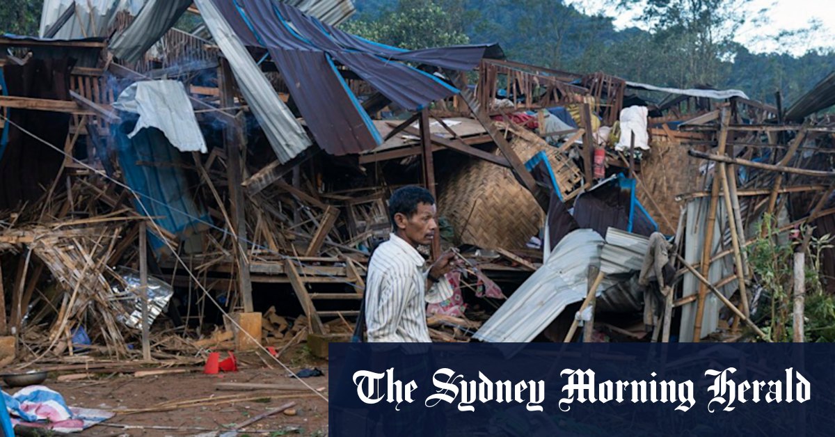 Myanmar military attack: Women, children among dozens killed when artillery hit refugee camp near China border - Vimarsana News