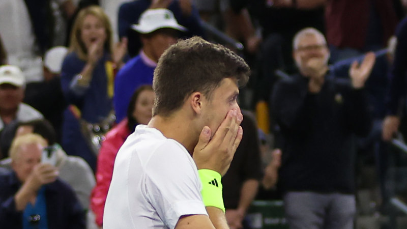 ‘He literally stopped’: Djokovic complains to umpire in shock loss to 20-year-old lucky loser