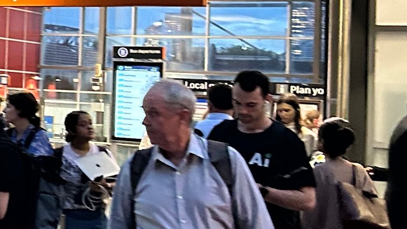 No metro, no train, no shoes. A colleague’s electric car got me home in the end