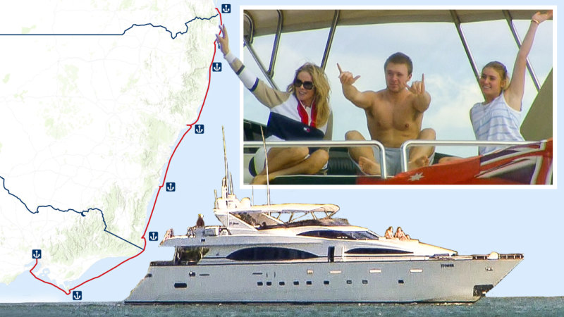 Coronavirus Victoria Simonds Homes Executive Director Mark Simonds Escapes Melbourne Lockdown On Luxury Yacht