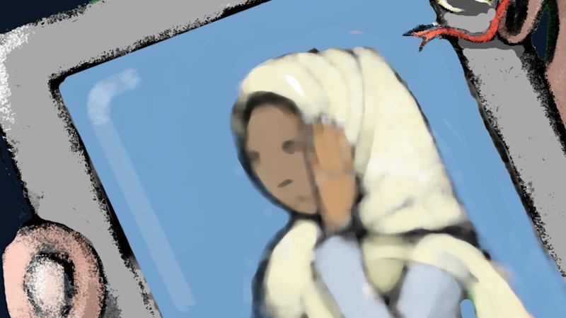 It started as a sweet cafe moment with a lovely lady. Then she followed me