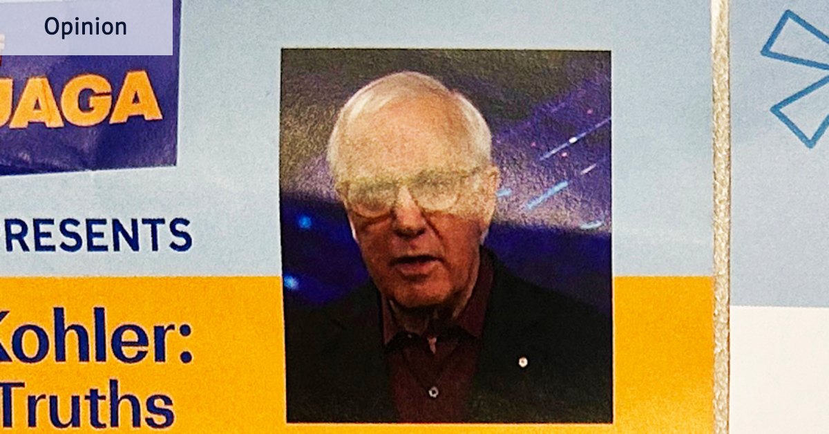 ‘My stuff-up’: Alan Kohler pulls out of political event