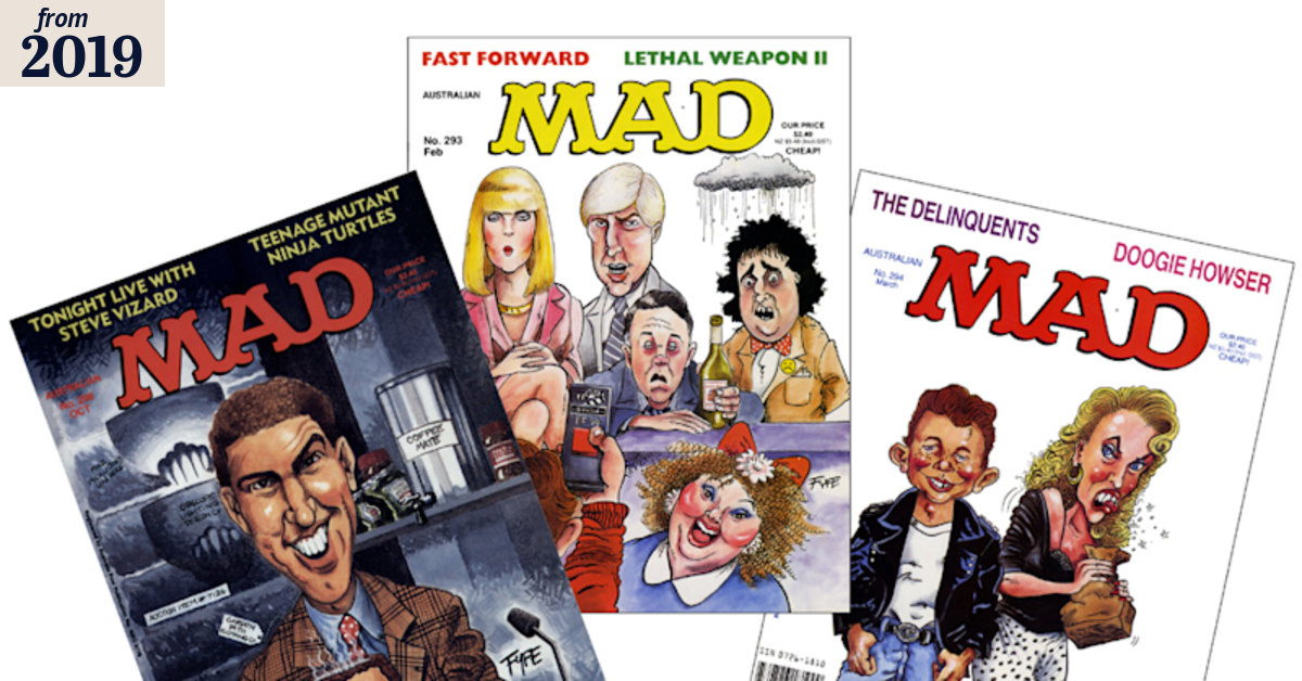 'The bible of satire and comedy': Cartoonists, comedians mourn MAD ...