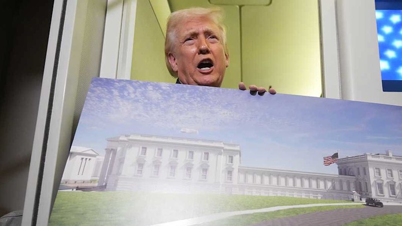 Trump uses shooting to demand all-clear for his White House ballroom