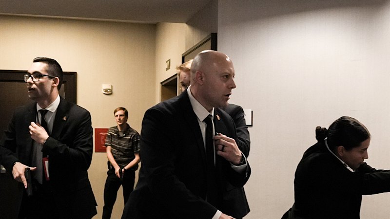 Inside the pandemonium at the Washington Hilton