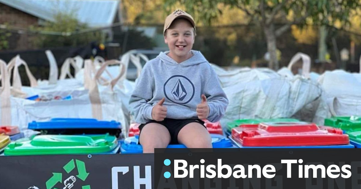 The young boy's mission to help kids in need, one drink container at a time - Vimarsana News