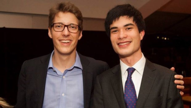 Under pressure: Alex Dore and Julian Chu