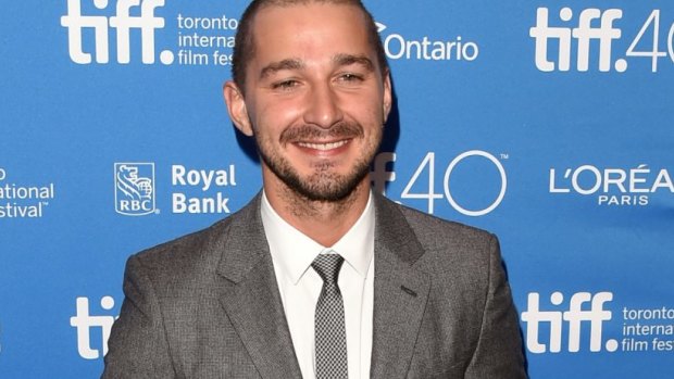 TORONTO, ON - SEPTEMBER 15:  Actor Shia LaBeouf attends the "Man Down" press conference at the 2015 Toronto International Film Festival at TIFF Bell Lightbox on September 15, 2015 in Toronto, Canada.  (Photo by Jason Merritt/Getty Images)