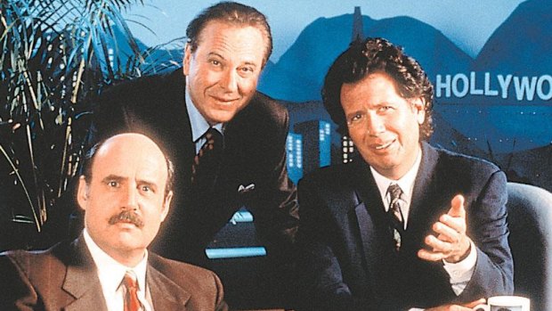 Jeffrey Tambor, Rip Torn and Garry Shandling in The Larry Sanders Show.
