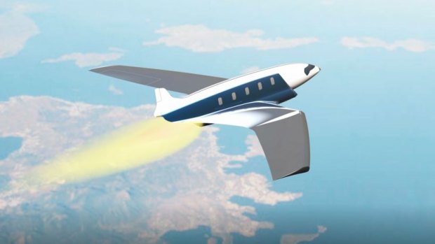 London to New York in 11 minutes: The Antipode hypersonic jet.