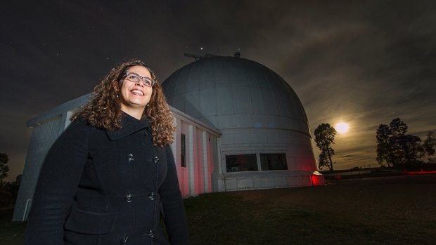 Dr Anais Möller of the ANU Research School of Astronomy and Astrophysics