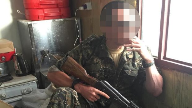 A Brisbane man is feared to have travelled to the Middle East to fight for Kurdish militia YPG.