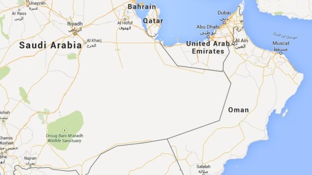 Oman is strategically placed in the Middle East.