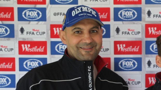 Canberra Olympic coach Frank Cachia says the FFA Cup is more important than Canberra's premier league.