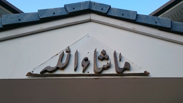 Occupant Sharni Boag believes the attack was provoked by this Arabic welcome sign above their front door.