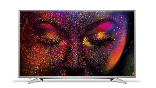 Hisense's 55-inch 55M7000UWG Series 7 LED HDR Ultra HD television is super-thin but, as with all thin televisions, you pay the price when it comes to picture quality.