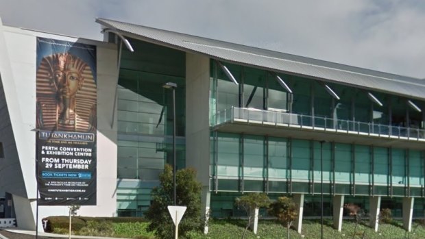 The Perth Convention Centre.