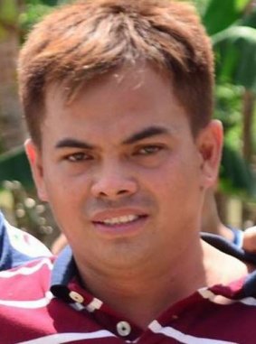 This undated photo released by Interpol, shows Rolando "Kerwin" Espinosa, son of slain Albuera mayor Rolando Espinosa, who was arrested in Abu Dhabi on October 17. 