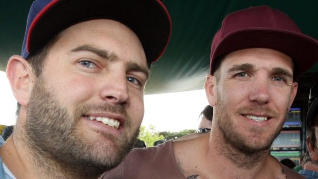 Nightclub promoter Ben Vague (left) and Collingwood star Dane Swan are part-owners of the Albion Hotel.