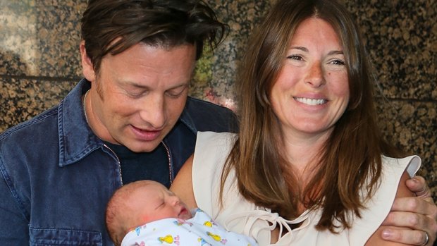 Jamie Oliver and wife Jools have named their baby boy River Rocket.