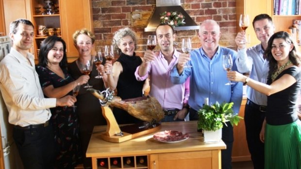 Rick Stein and friends party in his Spanish Christmas Special. 