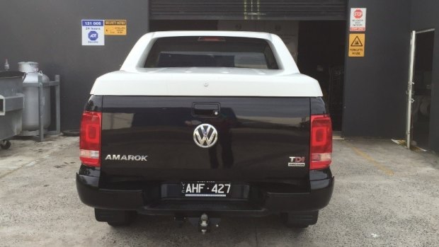 The family's Amarok ute remains missing.