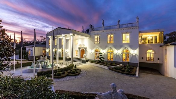 The Tamborine Mountain home Alicia Atkinson is tipped to have bought.