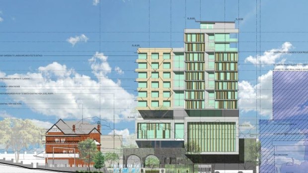 The Brisbane City Council has rejected the Normanby Hotel's plans for a 15-storey tower.