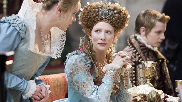 Cate Blanchett staring with Abbie Cronish in 2007 sequel <i>Elizabeth: The Golden Age</i>.