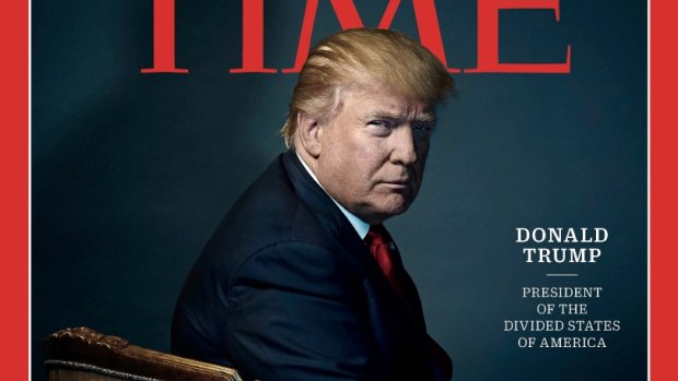 Donald Trump on the cover of Time.