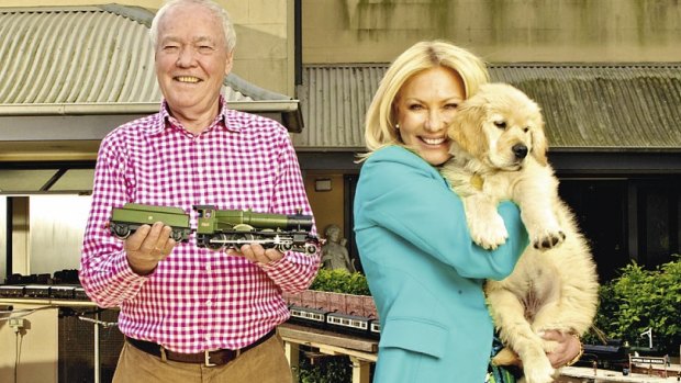 John and Kerri-Anne Kennerley at their Woollahra home.