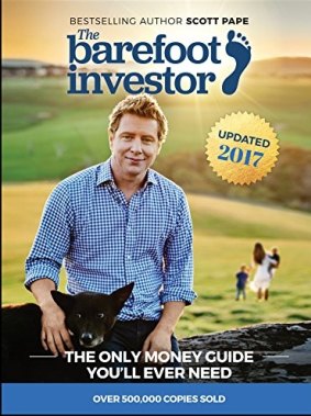 Scott Pape's The Barefoot Investor was the best-selling book in Australia for the second year in a row. 