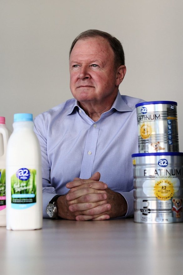 Has the winning formula: A2 chief executive Geoff Babidge.