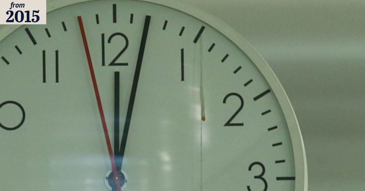 Parliament House's one clock to rule them all is in need of some TLC