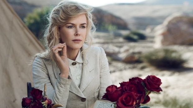 Nicole Kidman as she appears inside the August issue of US Vogue.