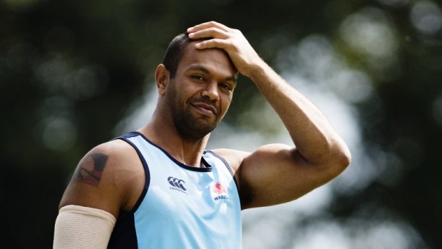 Kurtley Beale has questioned the dumping of his former Wallabies teammate.